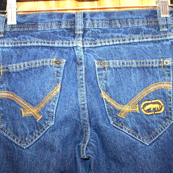 Ecko Unltd. Blue Wash Jeans - Youth Size 12 - Picture 6 of 13